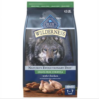 Wilderness Chicken Recipe Adult High-Protein Grain-Free Dry Dog Food, 13-lb bag