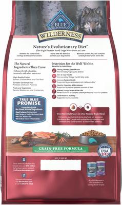 Wilderness Salmon Recipe Adult High-Protein Grain-Free Dry Dog Food, 4.5-lb bag