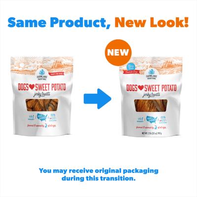 Dogs Love Sweet Potato Jerky Dog Treats, 32-oz bag