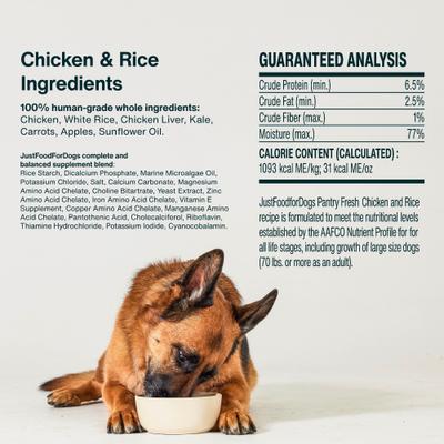 Pantry Fresh Human-Grade Non-GMO Variety Pack Fresh Dog Food, 12.5-oz pouch, case of 8