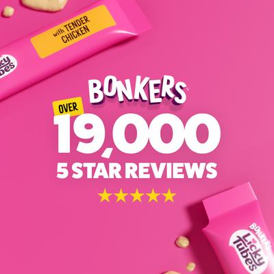 Licky Tubes Grain-Free Wet Chicken & Salmon Flavored Lickable Cat Treats, 18 tubes