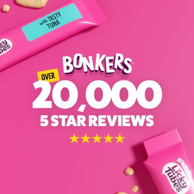 Licky Tubes Grain-Free Wet Tuna Flavored Lickable Cat Treats, 4 tubes