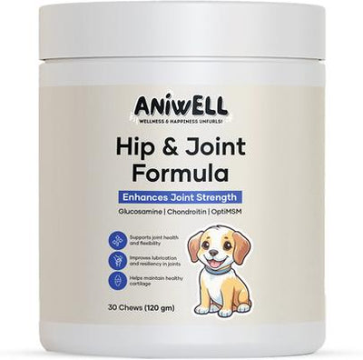 Hip & Joint Formula Chew Supplement for Dogs, 30 count