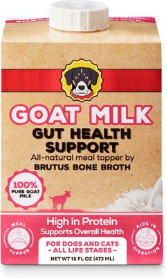 Gut Health Support Goat Milk All-Natural Dog & Cat Food Topper, 16-fl oz
