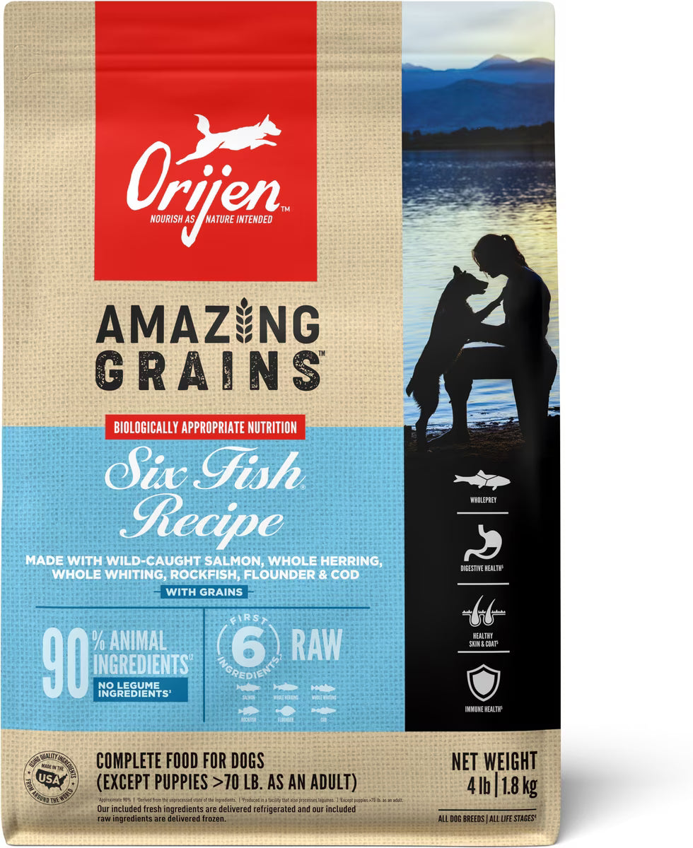 Amazing Grains Six Fish High Protein. 2 tamaños