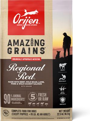 Amazing Grains Regional Red High-Protein Dry Dog Food, 22.5-lb bag