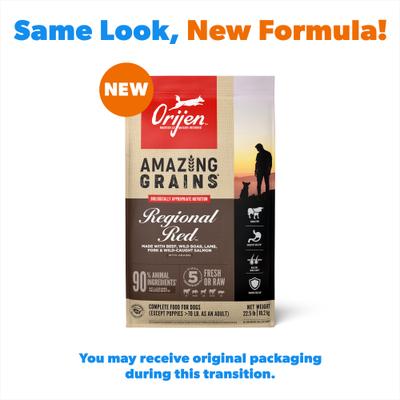 Amazing Grains Regional Red High-Protein Dry Dog Food, 22.5-lb bag