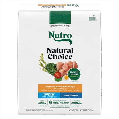 Natural Choice Puppy Large Breed Chicken & Brown Rice Recipe Dry Dog Food, 13-lb bag