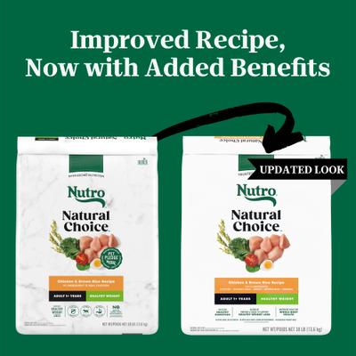 Natural Choice Healthy Weight Adult Chicken & Brown Rice Recipe Dry Dog Food, 30-lb bag