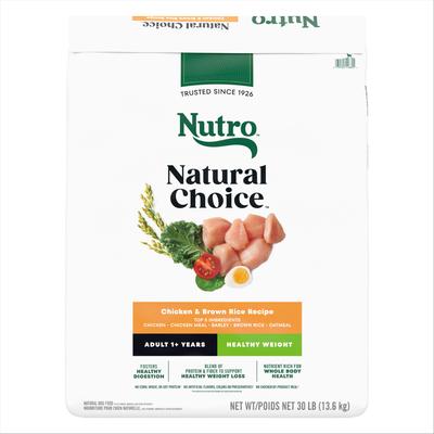 Natural Choice Healthy Weight Adult Chicken & Brown Rice Recipe Dry Dog Food, 30-lb bag