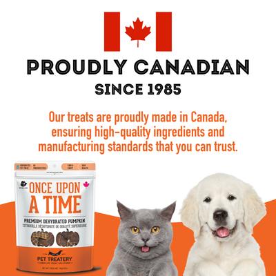 Pumpkin Grain-Free Dehydrated Dog & Cat Treats, 2.82-oz bag