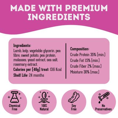 All Ewe Need is Lamb Soft Chew Treats, 6.17-oz bag