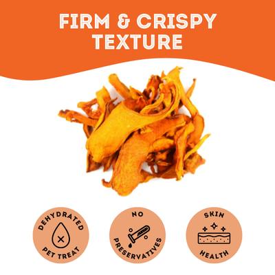 Pumpkin Grain-Free Dehydrated Dog & Cat Treats, 2.82-oz bag
