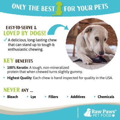 Lamb Horns Dog Chew, Large, 2 count