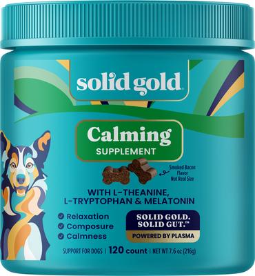 Keep Calm & Wag On Calming Aid Chew Supplement for Dogs, 120 count