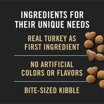 Adult Indoor Hairball Management Turkey & Rice Formula Dry Cat Food, 7-lb bag