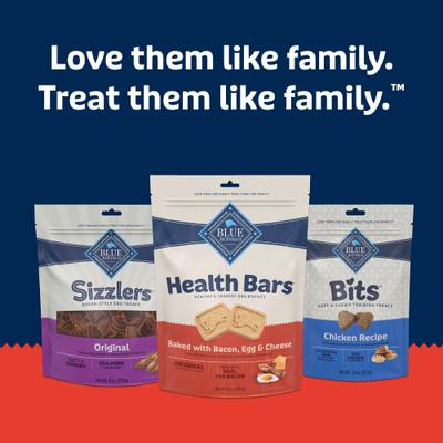Health Bars Natural Crunchy Variety Pack Dog Treats Biscuits, 16-oz bag, 3 count