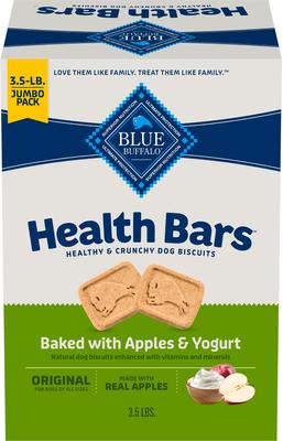 Health Bars Baked with Pumpkin & Cinnamon Dog Treats, 16-oz