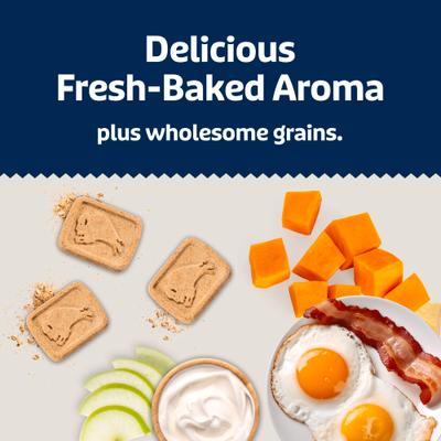 Health Bars Natural Crunchy Variety Pack Dog Treats Biscuits, 16-oz bag, 3 count