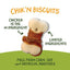 Grain-Free Chik 'n Biscuits Dog Treats, 2.21-lb bag