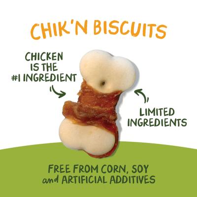 Grain-Free Chik 'n Biscuits Dog Treats, 2.21-lb bag