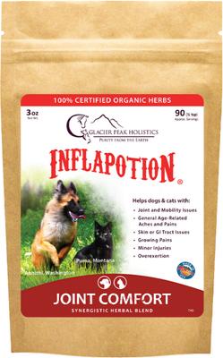 Inflapotion Powder Joint Supplement for Dogs, 3-oz