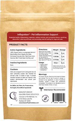 Inflapotion Powder Joint Supplement for Dogs, 3-oz