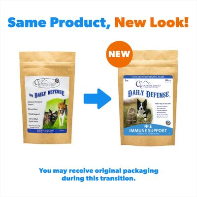 Daily Defense Powder Immune Supplement for Dogs & Cats, 3-oz