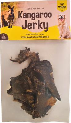 Kangaroo Jerky Dog Treats, 100-gram