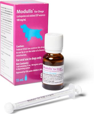 for Dogs (cyclosporine oral solution) USP MODIFIED 100mg/mL 30mL