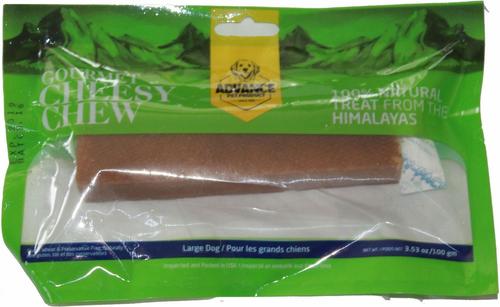 Gourmet Cheesy Himalayan Dog Chew, X-Large: 5.82-oz pouch