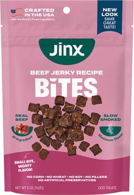 Beef Bites Jerky Dog Treats, 5-oz bag