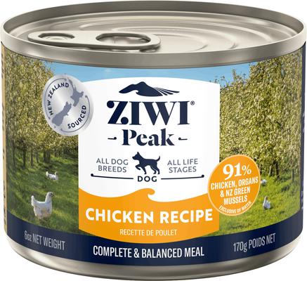 Peak Variety Pack Adult Grain-Free Beef, Chicken Pate Canned Dog Food, 6-oz can, case of 6