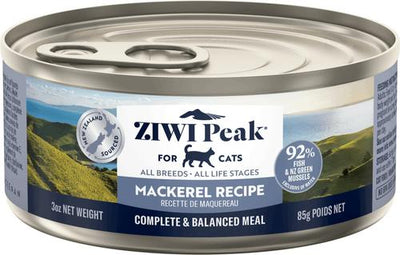 Peak Mackerel Recipe Canned Cat Food, 3-oz, case of 24