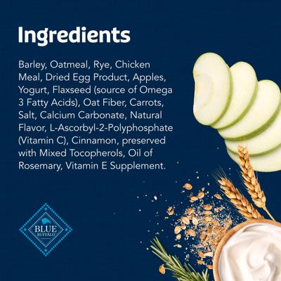 Health Bars Apple & Yogurt Mini Dog Treats, 2-lb box