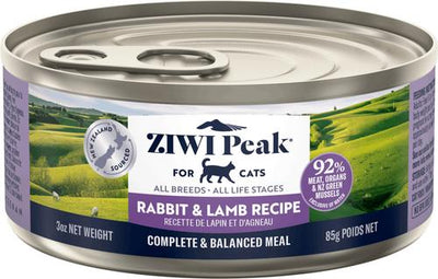 Peak Rabbit & Lamb Recipe Canned Cat Food, 3-oz, case of 24