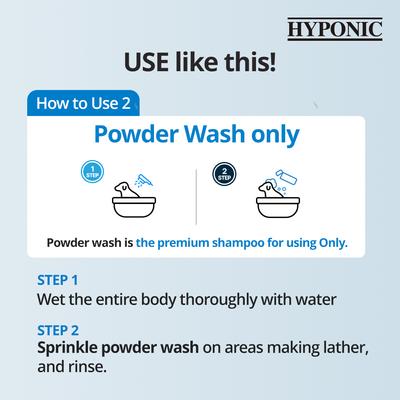 Hypoallergenic Gentle Cleansing Impurity Care Dog & Cat Powder Wash, 2-gram, 12 count