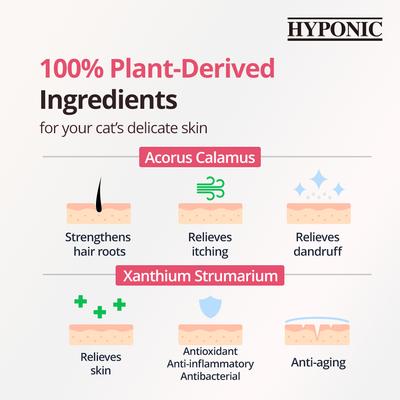 Hypoallergenic Unscented Cat Shampoo, 10.1-fl oz bottle