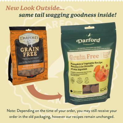 Grain-Free Baked Pumpkin Recipe with Mixed Vegetables Dog Treats, 12-oz bag