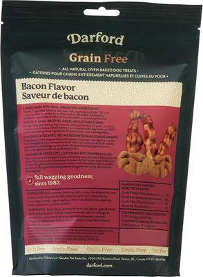 Grain-Free Tasty Bacon Flavor Dog Treats, 12-oz bag