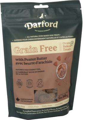 Grain-Free Peanut Butter Recipe Dog Treats, 12-oz bag