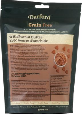 Grain-Free Peanut Butter Recipe Dog Treats, 12-oz bag