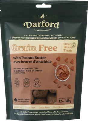 Grain-Free Peanut Butter Recipe Dog Treats, 12-oz bag