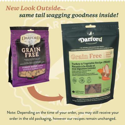 Grain-Free Turkey Recipe Dog Treats, 12-oz bag