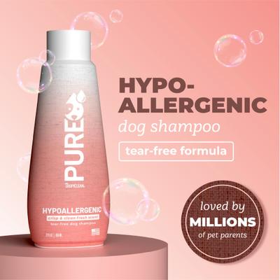 PURE Crisp & Clean Fresh Hypoallergenic Dog & Cat Shampoo, 22-fl oz bottle
