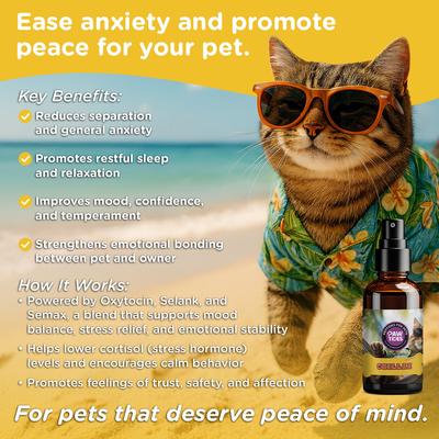 Chillax Calming Supplement Spray for Dogs & Cats, 2-fl oz bottle