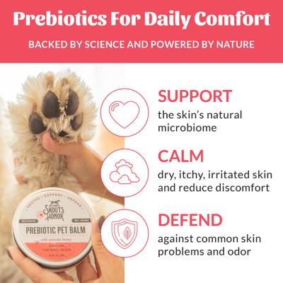 Prebiotic Dog & Cat Balm, 2-fl oz jar