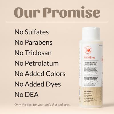 Dog of the Woods Probiotic Dog Shampoo & Conditioner, 16-fl oz bottle