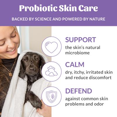 Probiotic Lavender Pet Shampoo & Conditioner, 16-fl oz bottle