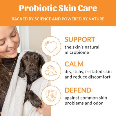 Probiotic Honeysuckle Pet Shampoo & Conditioner, 16-fl oz bottle